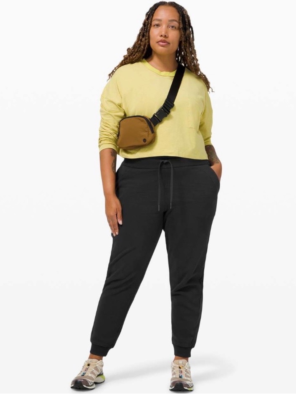 Lululemon Black Scuba Jogger, Sz 12